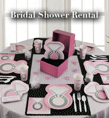 bridal shower rental