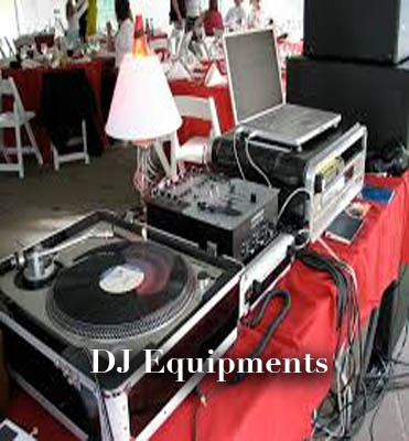dj equipments for rent