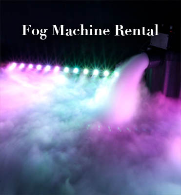 fog machine rental